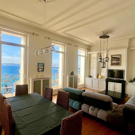 Appartement Sur La Corniche Kennedy Face A La Mer Marseilles Buitenkant foto